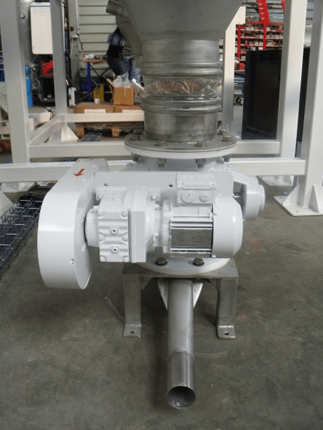 screw feeder rotary valve flour salt