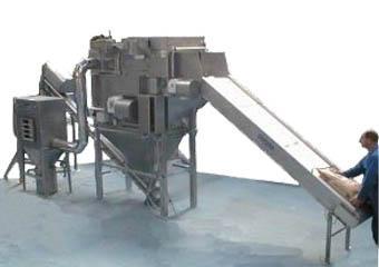 Automatic sack discharging - Bulk material and powder handling