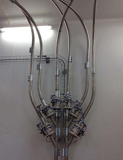 Aiguillage sur ligne de transfert pneumatique