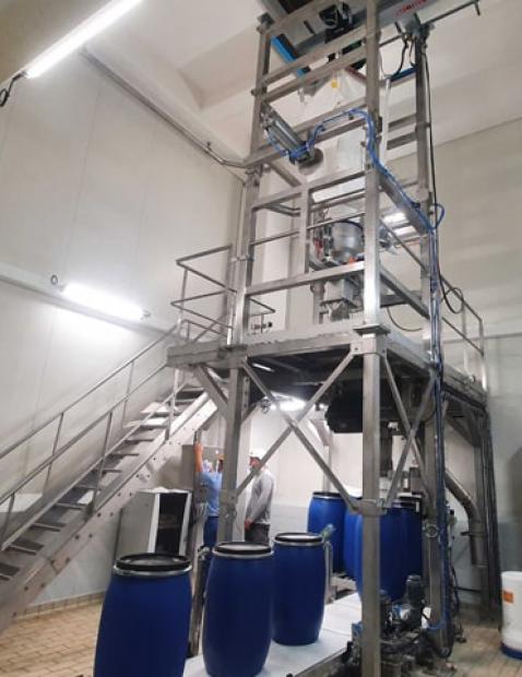 Drum filling line 