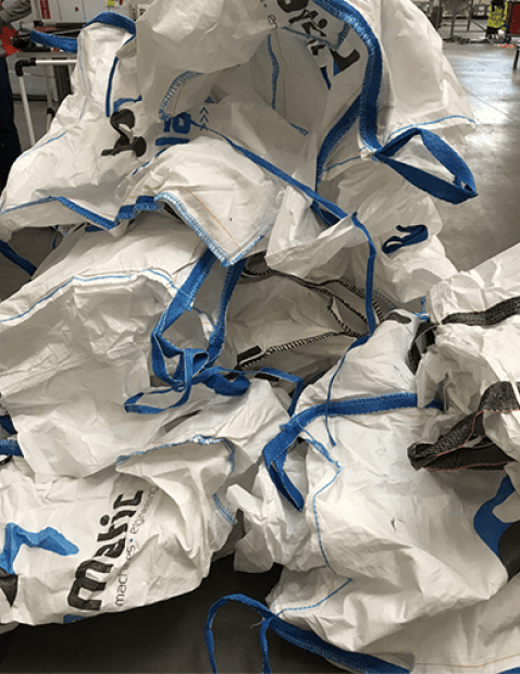 Wat te doen met uw gebruikte big bags Palamatic Process