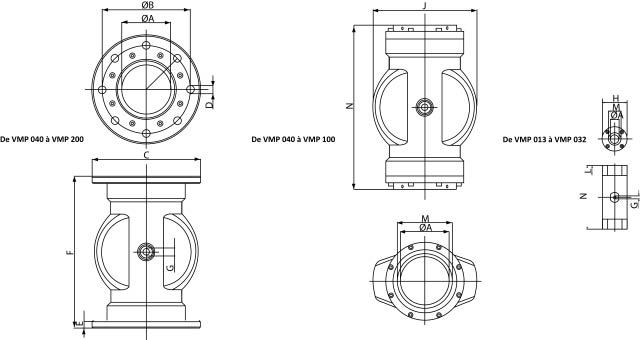 layout pinch valve Palamatic Process