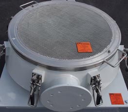 vibratory screener process line bulk handling