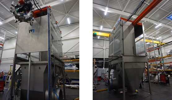 Vidange big bags semi-automatique EF200