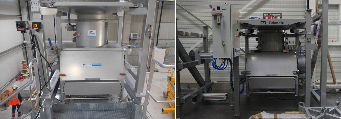 Bulk bag and sack discharger - Powder and bulk handling